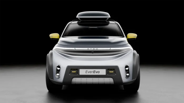 Новая версия российского электромобиля «Атом» получила кухню и кровать