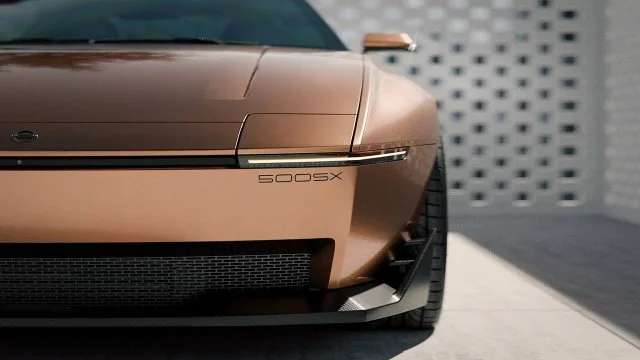 Российский дизайнер Валентин Комков представил концепт Nissan 500SX