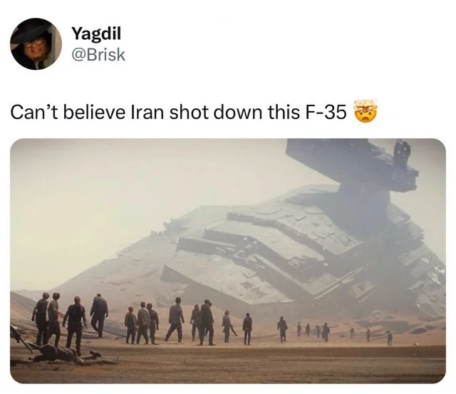 Иранский фейл: фото «сбитого» самолёта оказалось мемом с первого взгляда