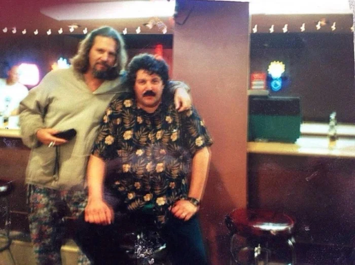 Джефф Бриджесс и Джефф Дауд на съемках фильма