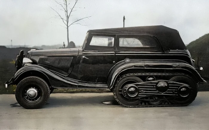 20 ярких и забавных ретро-кадров на автомобильную тематику в цвете