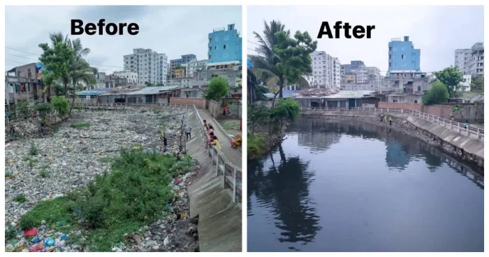 Канал в Дакке