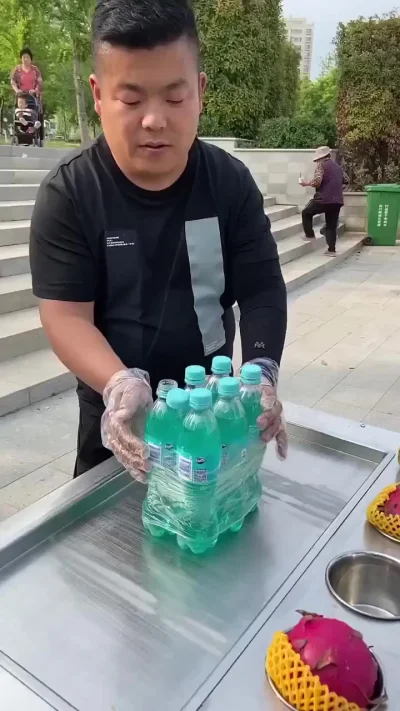 Мороженое из газировки