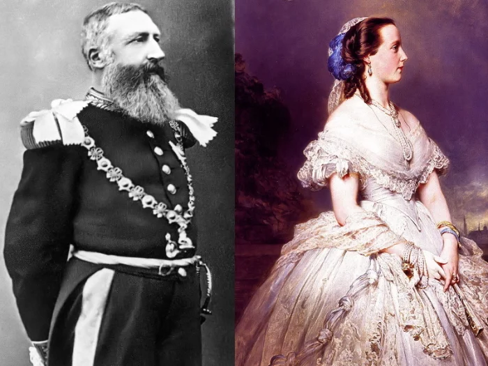 Леопольд II и Мария Генриетта - родители Луизы Марии Амелии