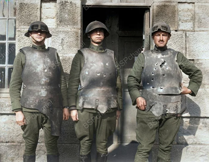 20 раскрашенных фотографий с фронтов Первой мировой войны