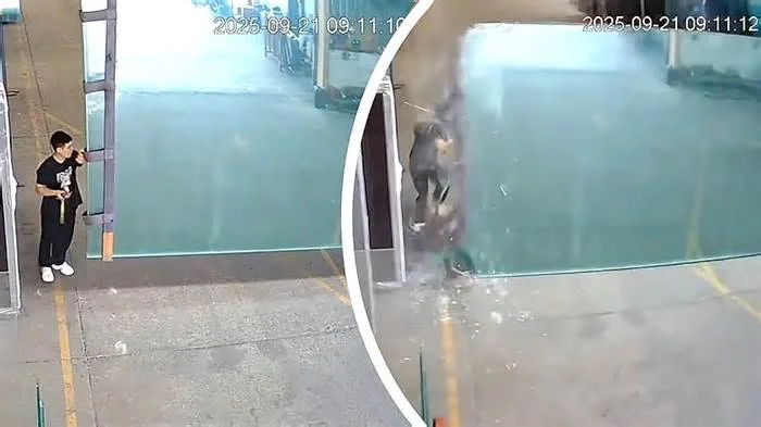 Примите посылку со стеклом для офиса