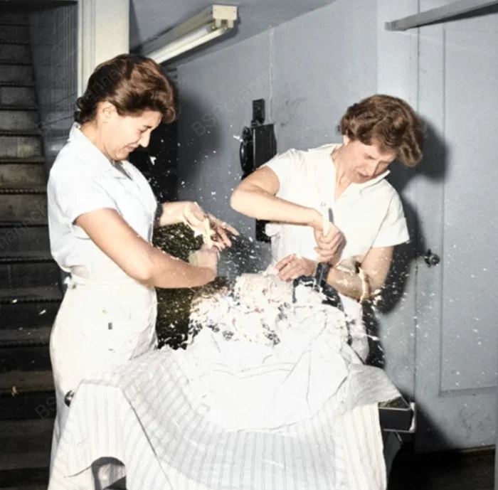 20 раскрашенных фотографий США XX века с интересными деталями