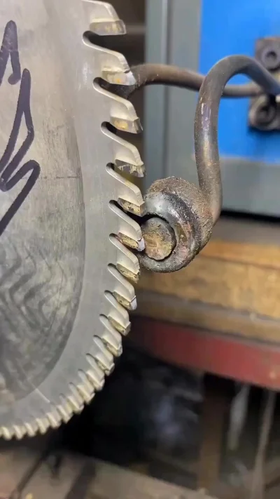 Замена твердосплавных зубьев