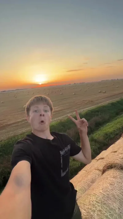 На сенокосе