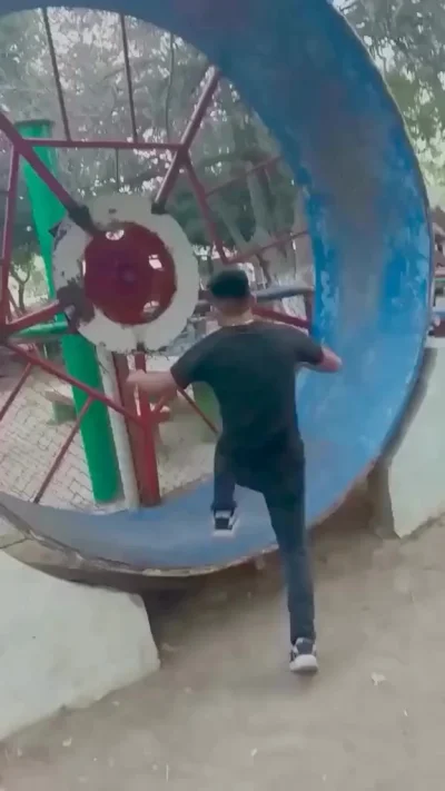 Красивое сальто