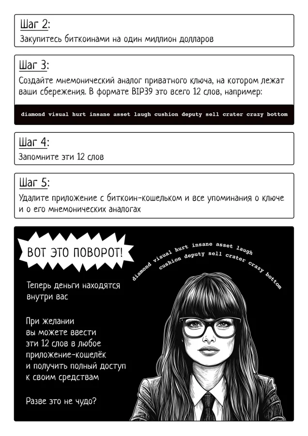 Комикс: Шесть шагов к тому, чтобы стать девушкой на миллион