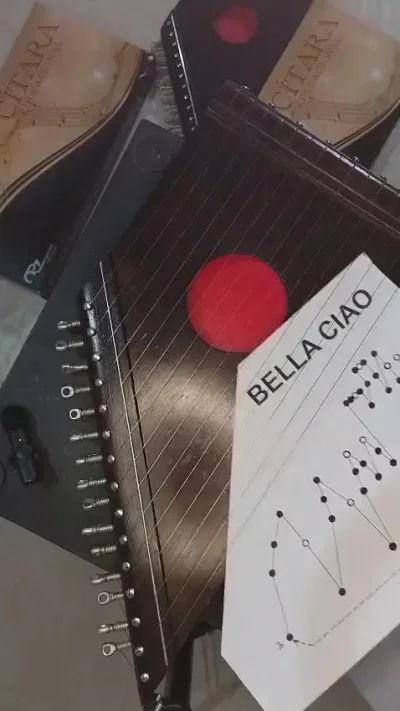 Обучение игре на цитре...