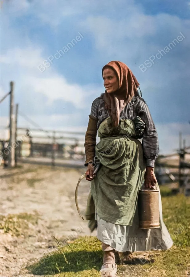 20 редких раскрашенных фото Российской Империи, оживших в цвете