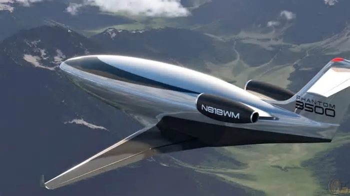 Phantom 3500 – бизнес-самолет будущего. Смотрим и по-доброму завидуем