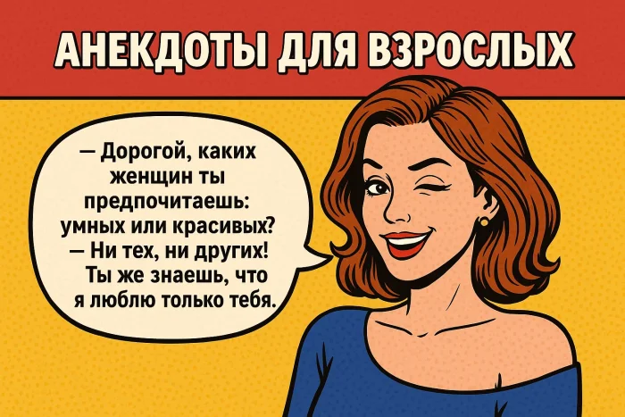 Анекдоты для взрослых #1
