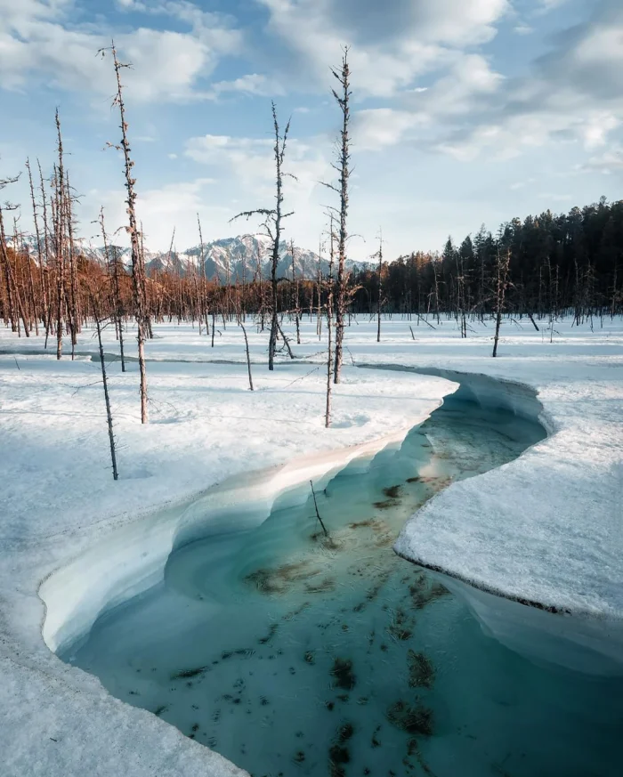 🥶 Чарская пустыня и её удивительные контрасты