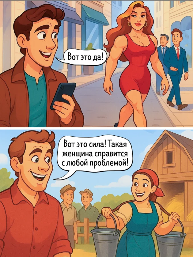 Два мира, 12 комиксов: наглядная разница между жизнью в мегаполисе и провинцией