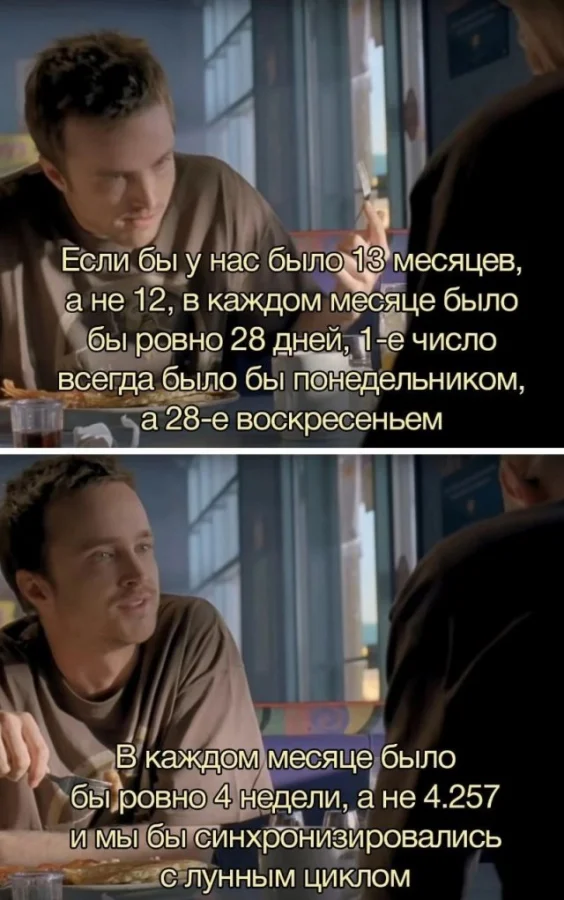 Почему календарь с 13 месяцами логичнее привычного — неожиданная идея