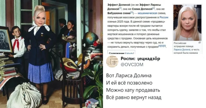 «Лариса отжимает новоселье»: мемы про Долину, аферы и продажу жилья