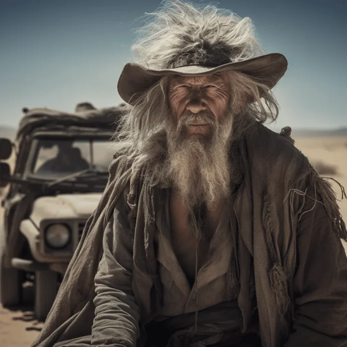 Пустыня на месте Средиземья: как выглядели бы герои Властелина Колец во вселенной Безумного Макса