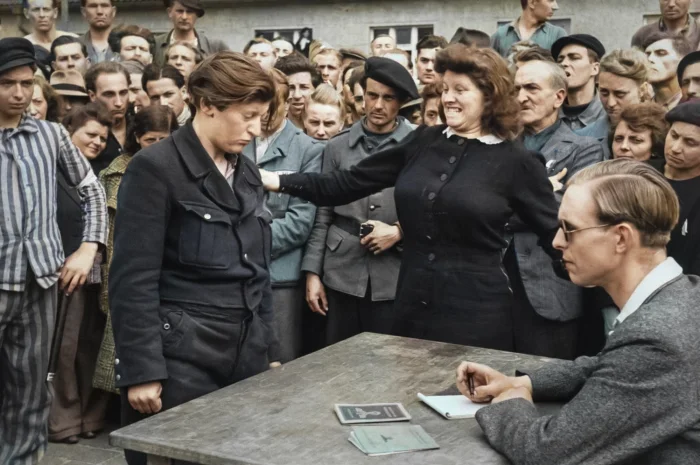 Редкие цветные снимки, показывающие настоящие лица Второй мировой войны