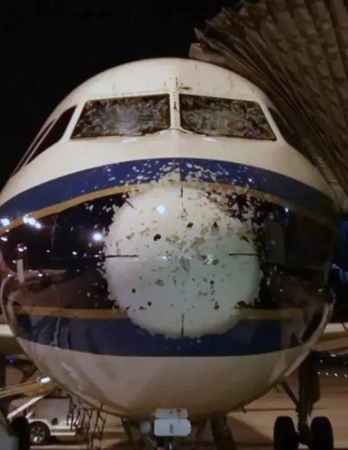 Снимки после посадки самолётов, на которые лучше не смотреть слабонервным