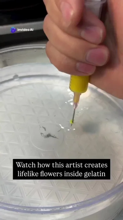 Инъекционная техника украшения желейных тортов