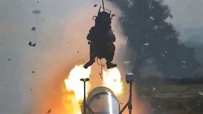 В Индии испытали систему катапультирования из болида на скорости 800 км/ч