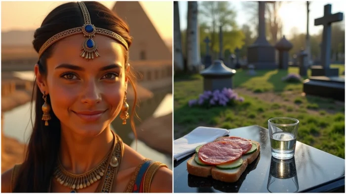Еда на могилах: след шумерской культуры на русских кладбищах?