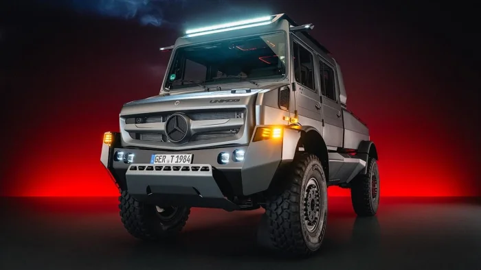 Mercedes-Benz замахнулась на серийный выпуск концептуального внедорожника Unimog!