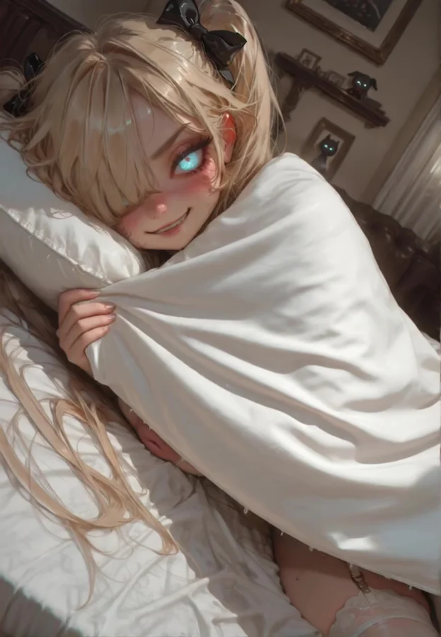 Нарисованная няшка