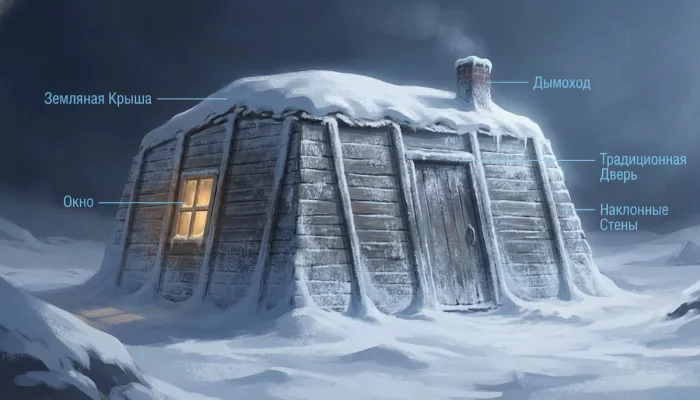 Древний якутский дом: как вековая архитектура помогла выжить при –50°C