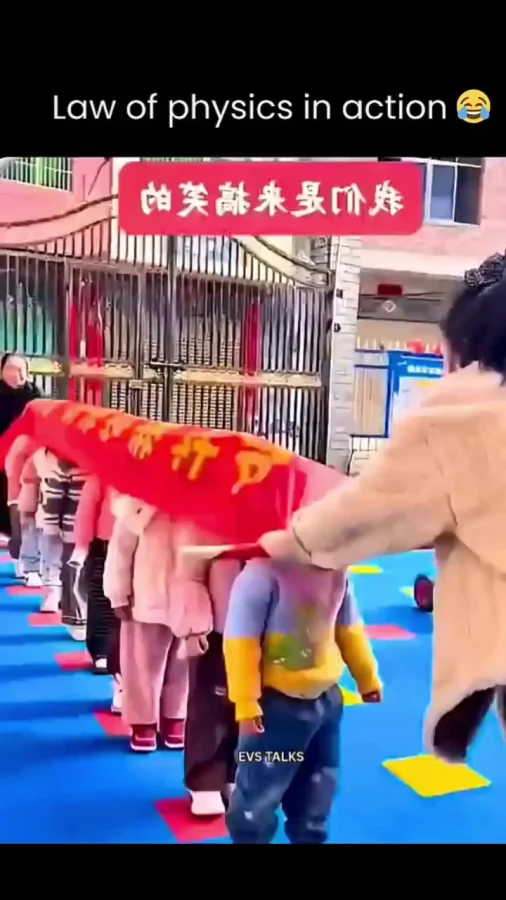 Нескучная физика: эксперименты в китайском детском саду