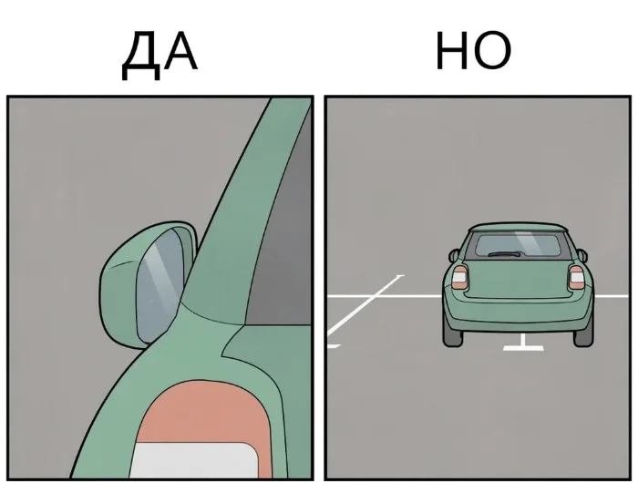 Подборка комиксов «ДА, НО» на автомобильную тематику: забавные жизненные ситуации в иллюстрациях