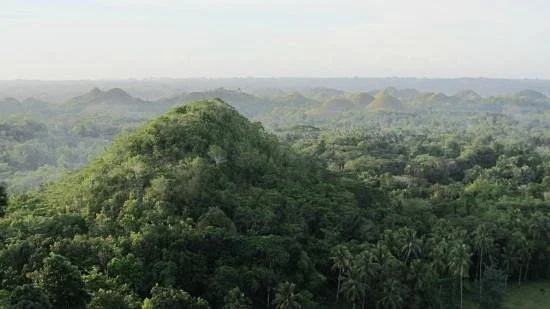Шоколадные холмы на острове Бохоль - загадочное чудо Филиппин, чьё происхождение до сих пор остаётся необъяснимым для местных жителей.