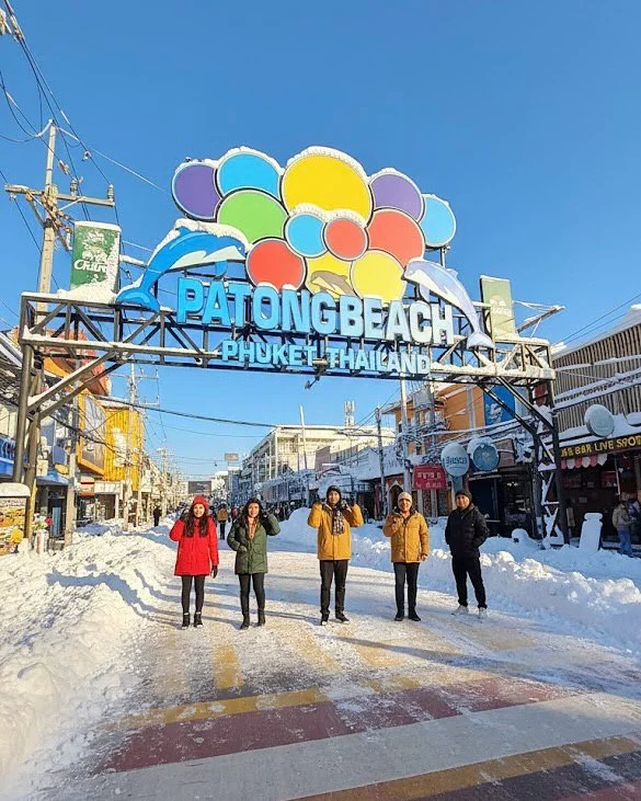 В Таиланд пришла зима ☃️