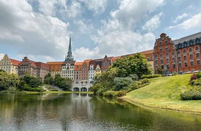 Взгляд на кампус Huawei в Китае