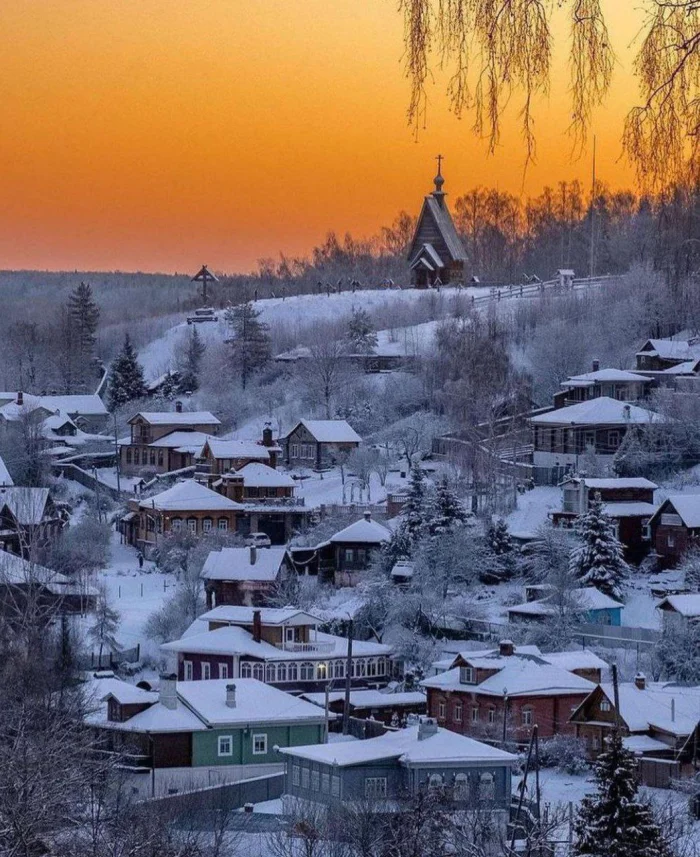 Зимний Плёс — русская сказка на берегу Волги