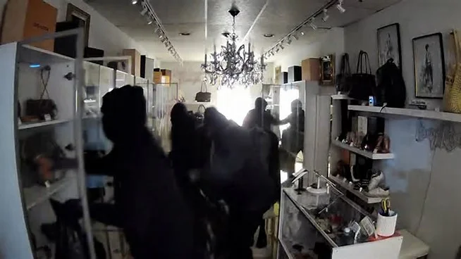 Ограбление магазина, торгующего секонд-хендом