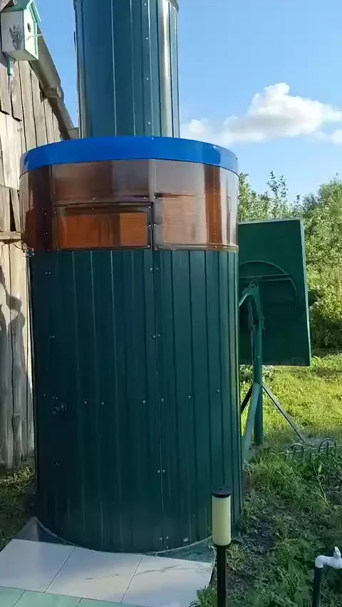 Бесплатная горячая вода на даче