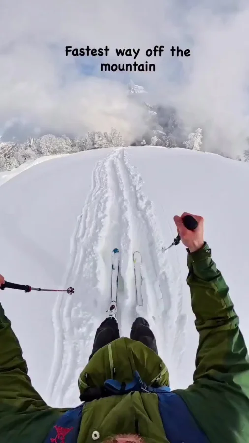 Лыжня есть — значит впереди всё безопас…