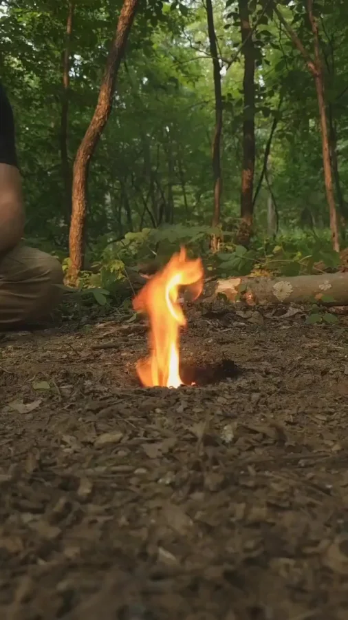 Так называемый "дакотский костер"