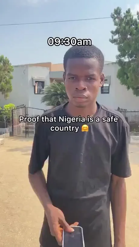 Нигерия - самая спокойная страна в мире))