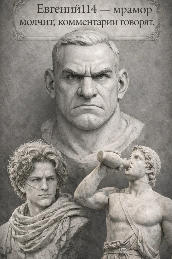 Комментаторы недели в образе античных статуй