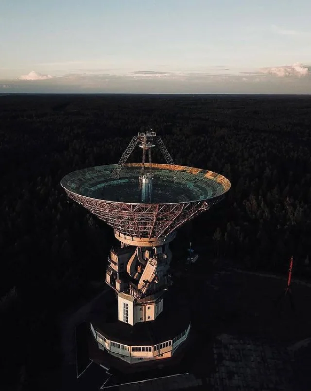Легендарный советский радиотелескоп