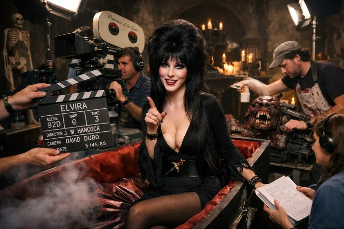 За кулисами «Эльвиры — повелительницы тьмы»