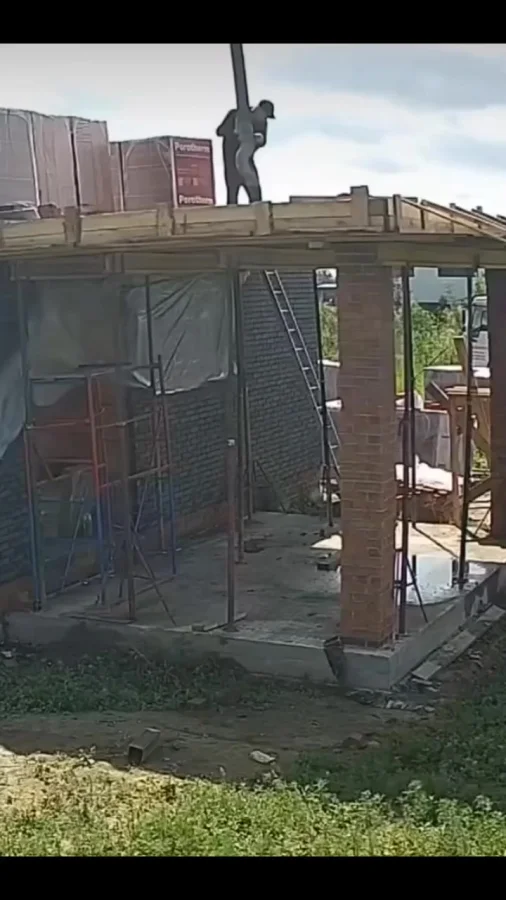 Мы строили, строили и наконец...