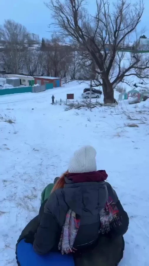 Покатушки на ватрушке