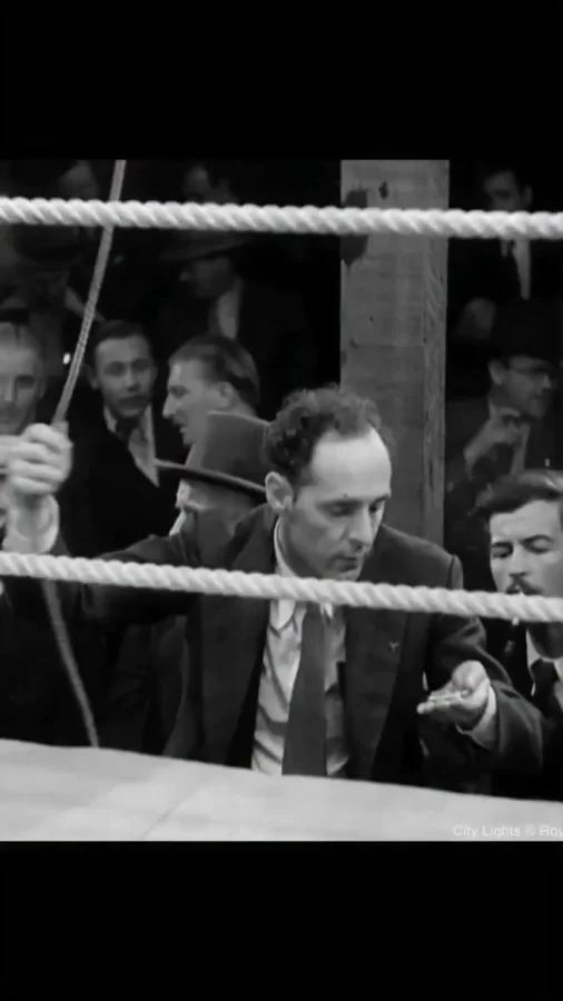 Чарли Чаплин и бокс