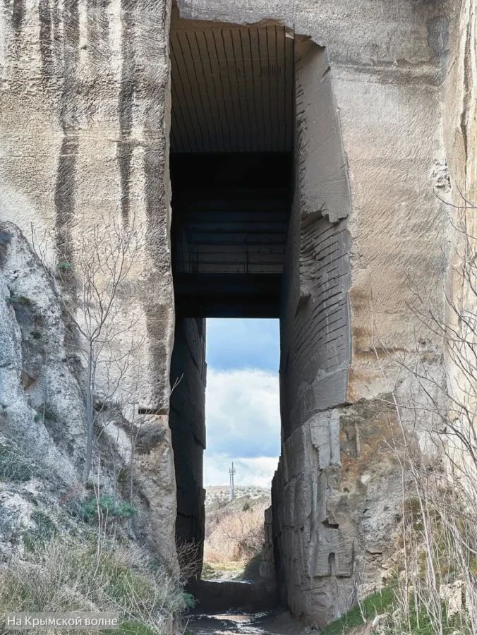 ⛏️ Гигантский тоннель в Монастырской скале — скрытая мощь Инкермана